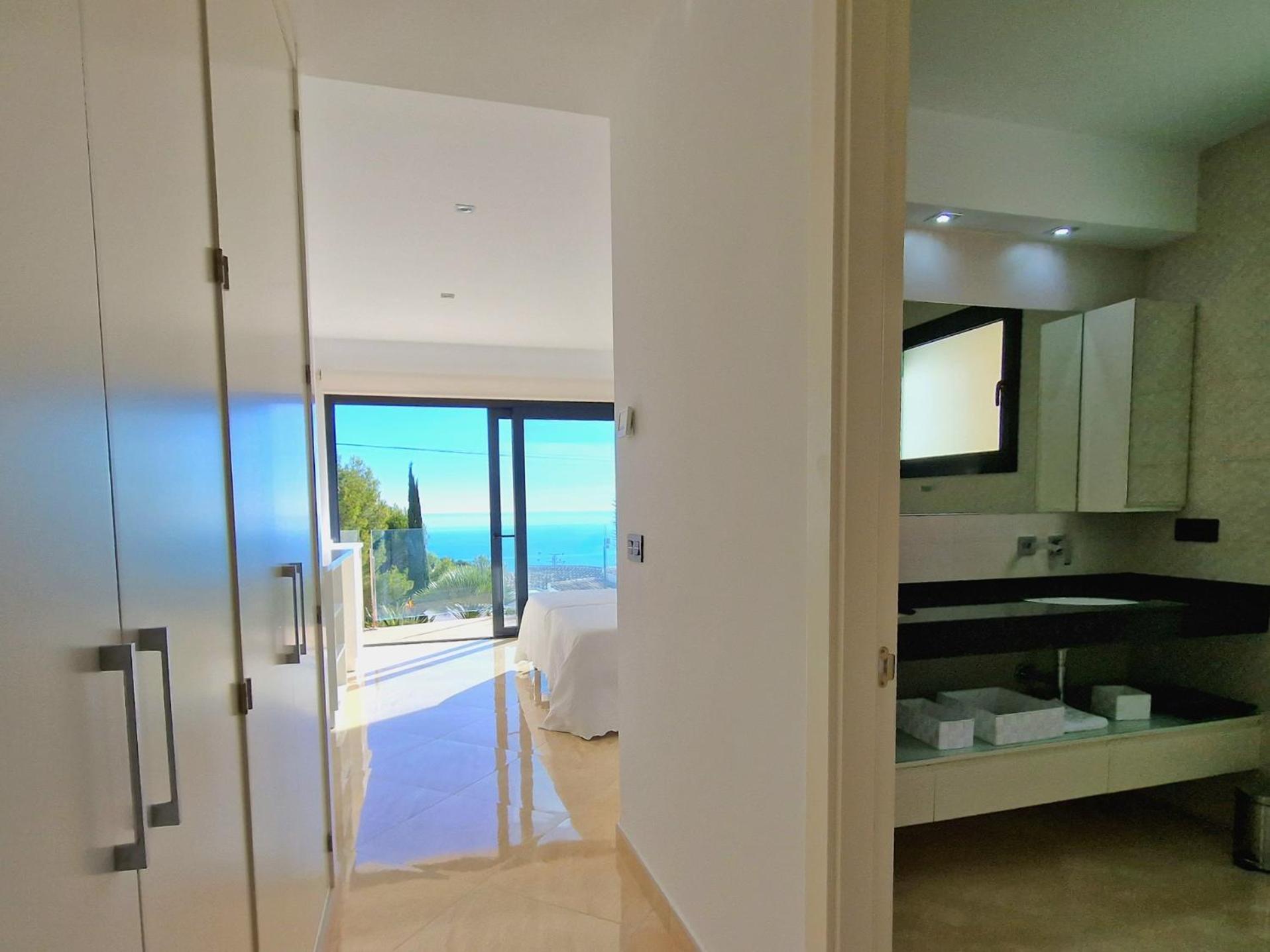 Villa Lujo Con Vistas Al Mar Villa Dulcinea By El Conserje, Cerca Del Puerto Y Sus Servicios Javea Exterior photo