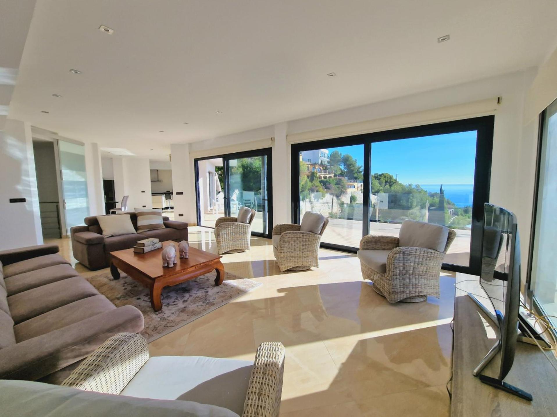 Villa Lujo Con Vistas Al Mar Villa Dulcinea By El Conserje, Cerca Del Puerto Y Sus Servicios Javea Exterior photo