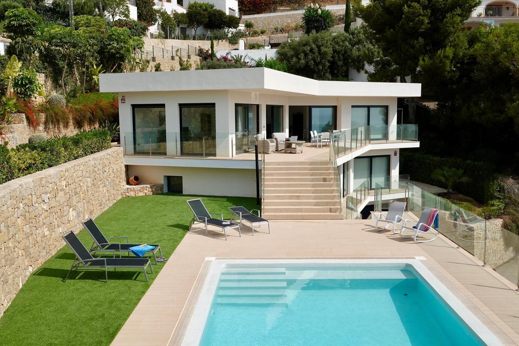 Villa Lujo Con Vistas Al Mar Villa Dulcinea By El Conserje, Cerca Del Puerto Y Sus Servicios Javea Exterior photo