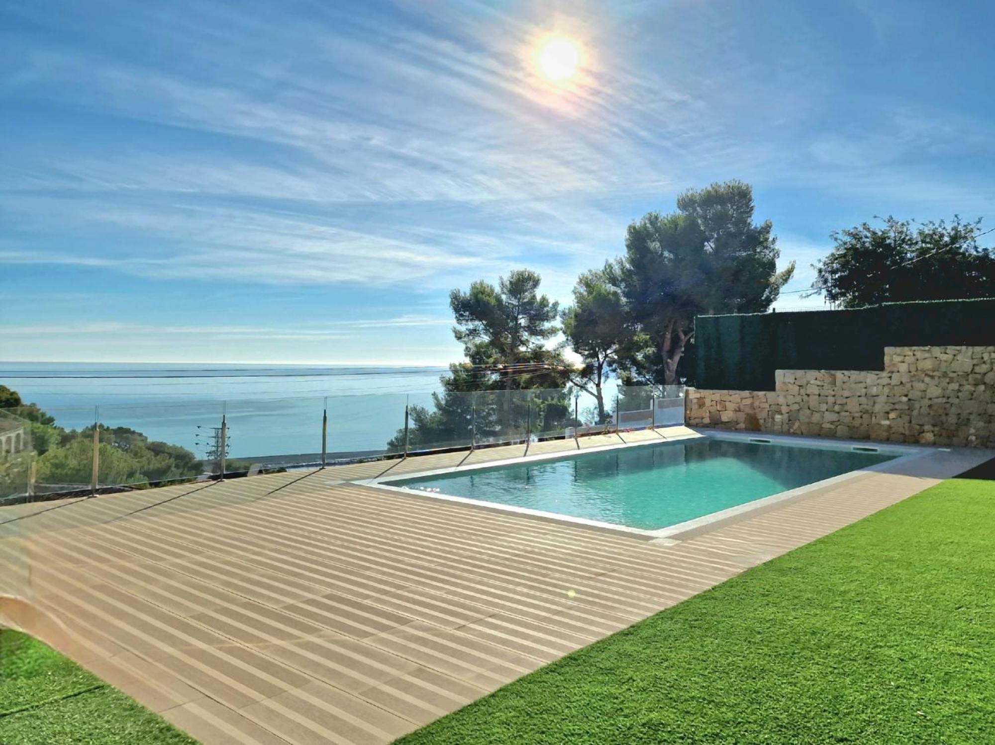 Villa Lujo Con Vistas Al Mar Villa Dulcinea By El Conserje, Cerca Del Puerto Y Sus Servicios Javea Exterior photo